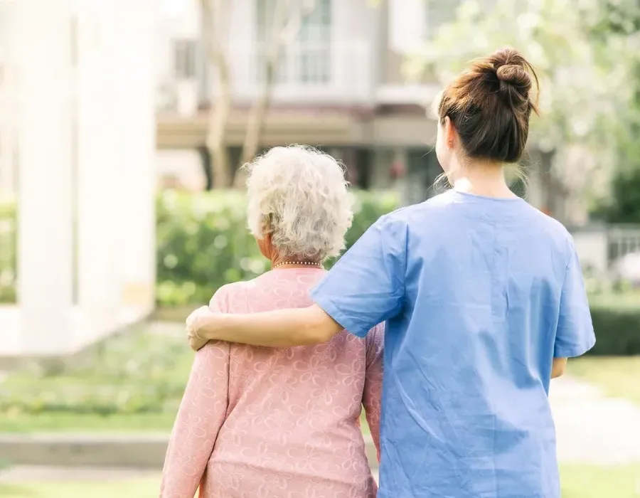 Nurse With Patient